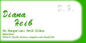diana heib business card